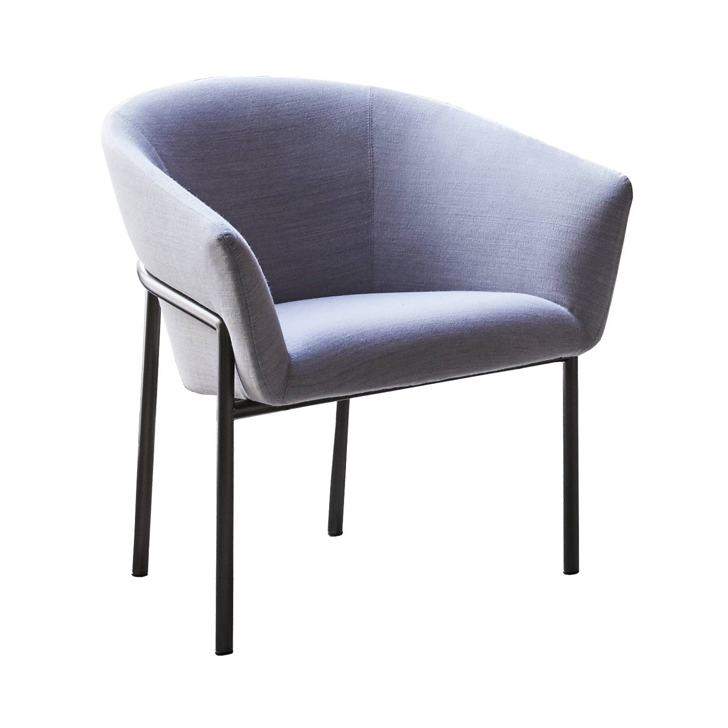 Metro Chair: Black Nickel