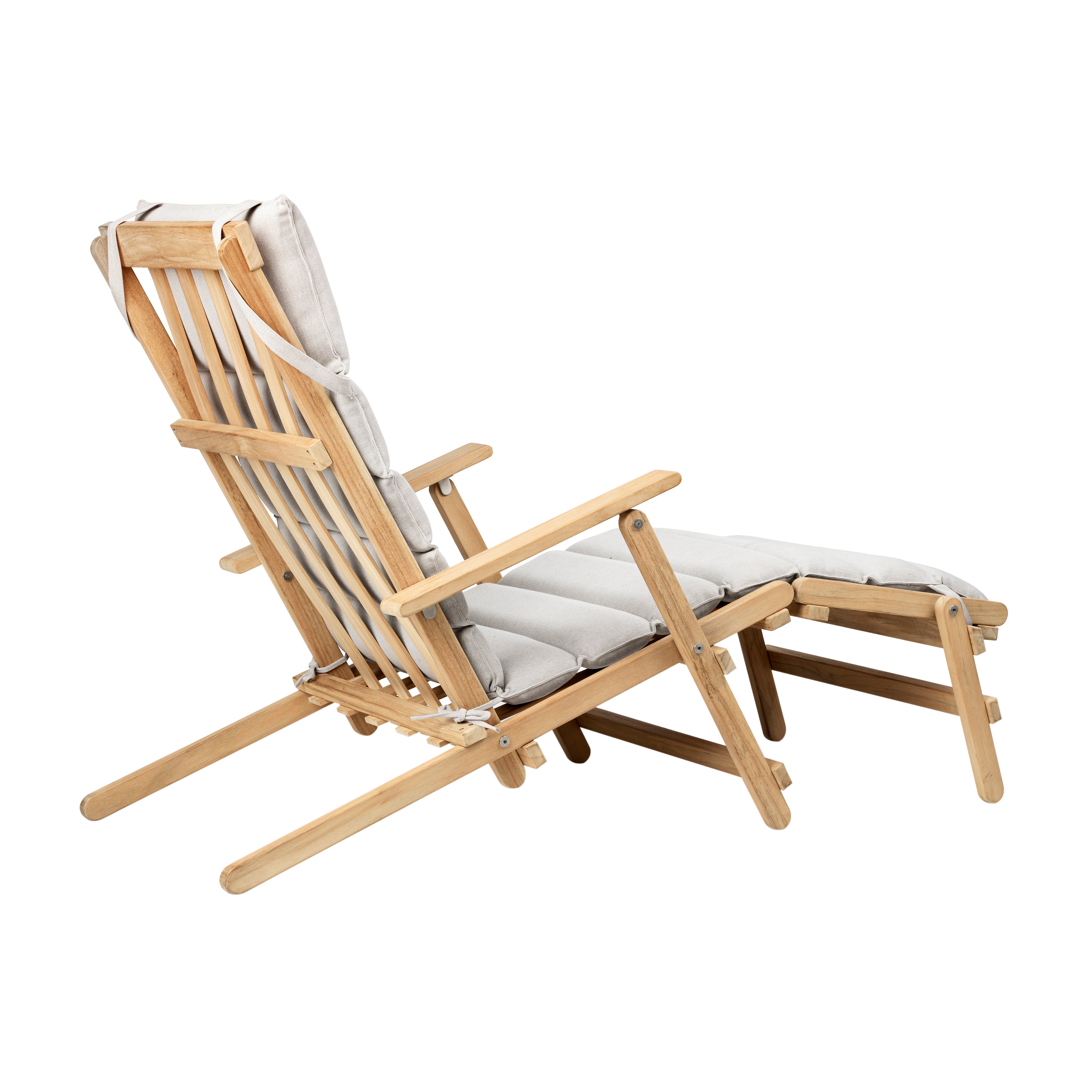 BM5565 Deck Chair with Footrest: Outdoor