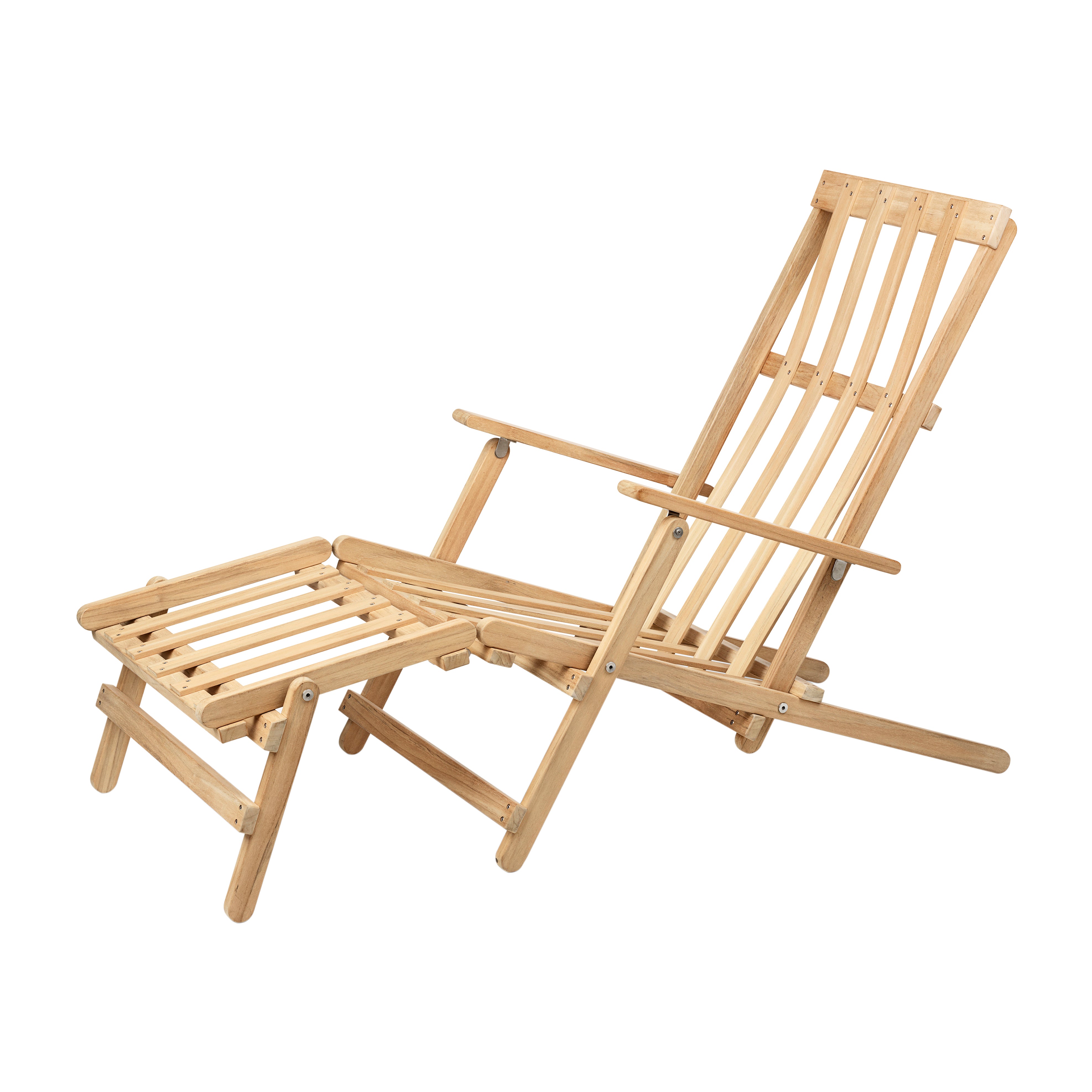 BM5565 Deck Chair with Footrest: Outdoor