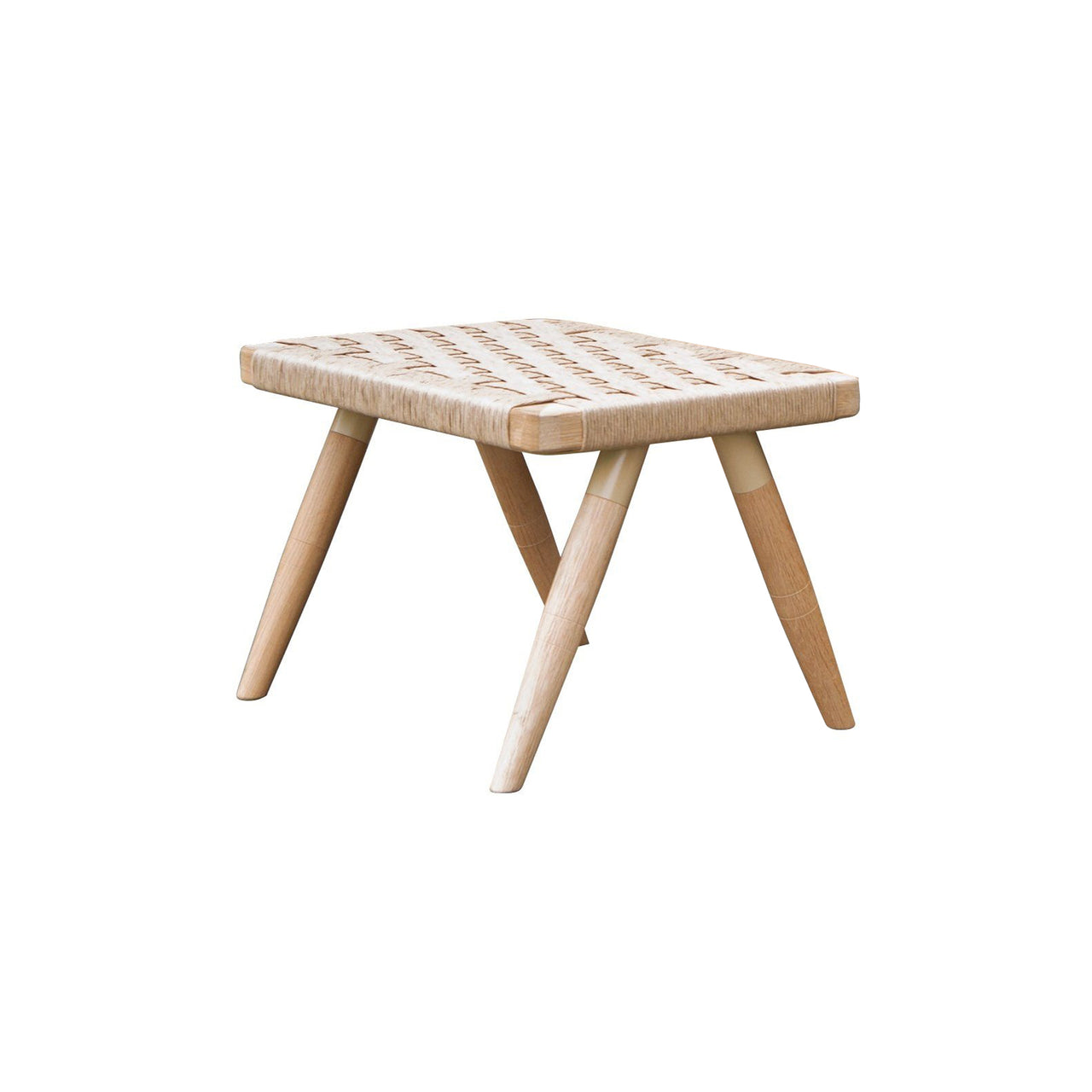 Boomerang Footrest: Oak