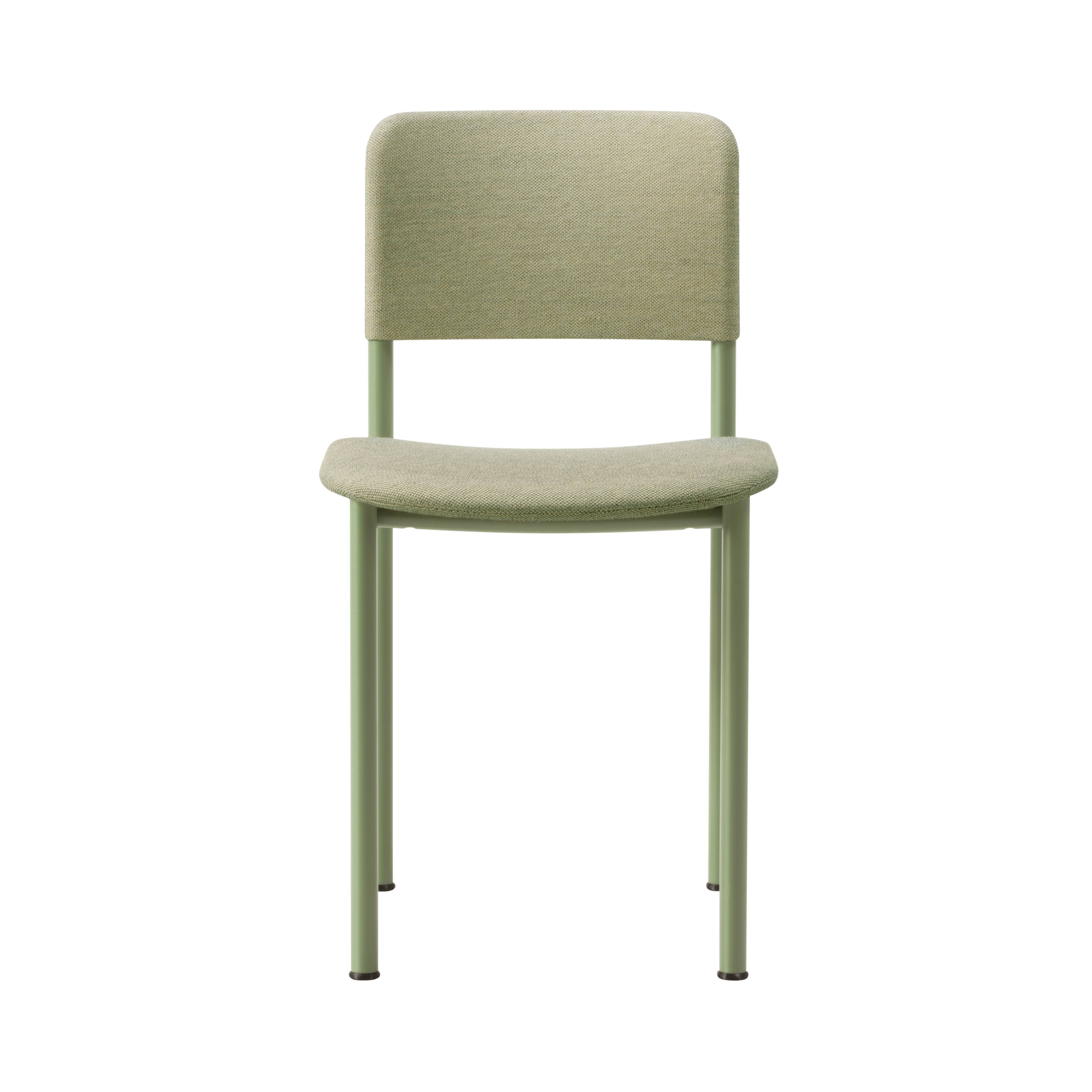 Plan Chair: Fully Upholstered + Modernist Green