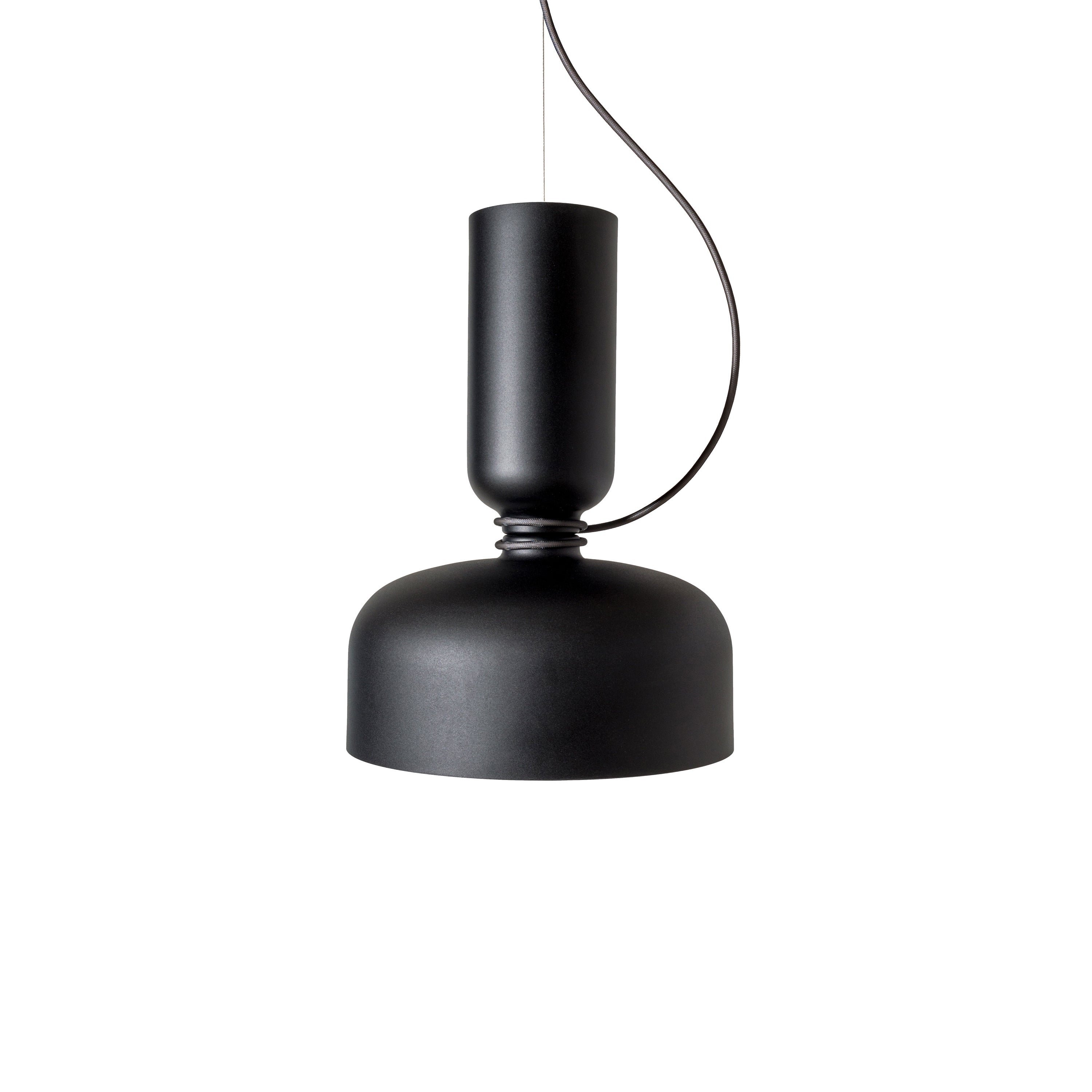 Spotlight Volumes Pendant Light: B+D + Black