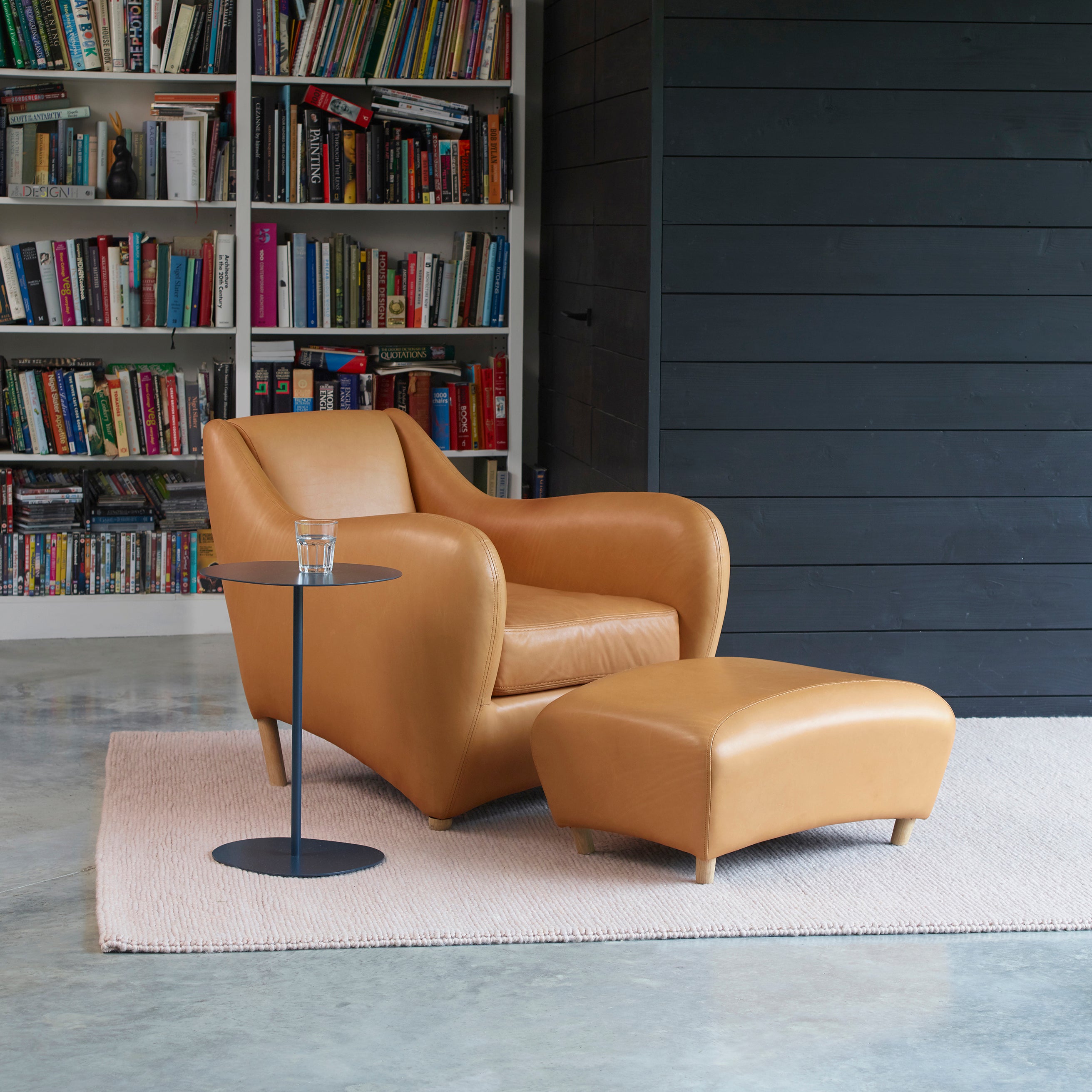 Balzac Armchair + Ottoman