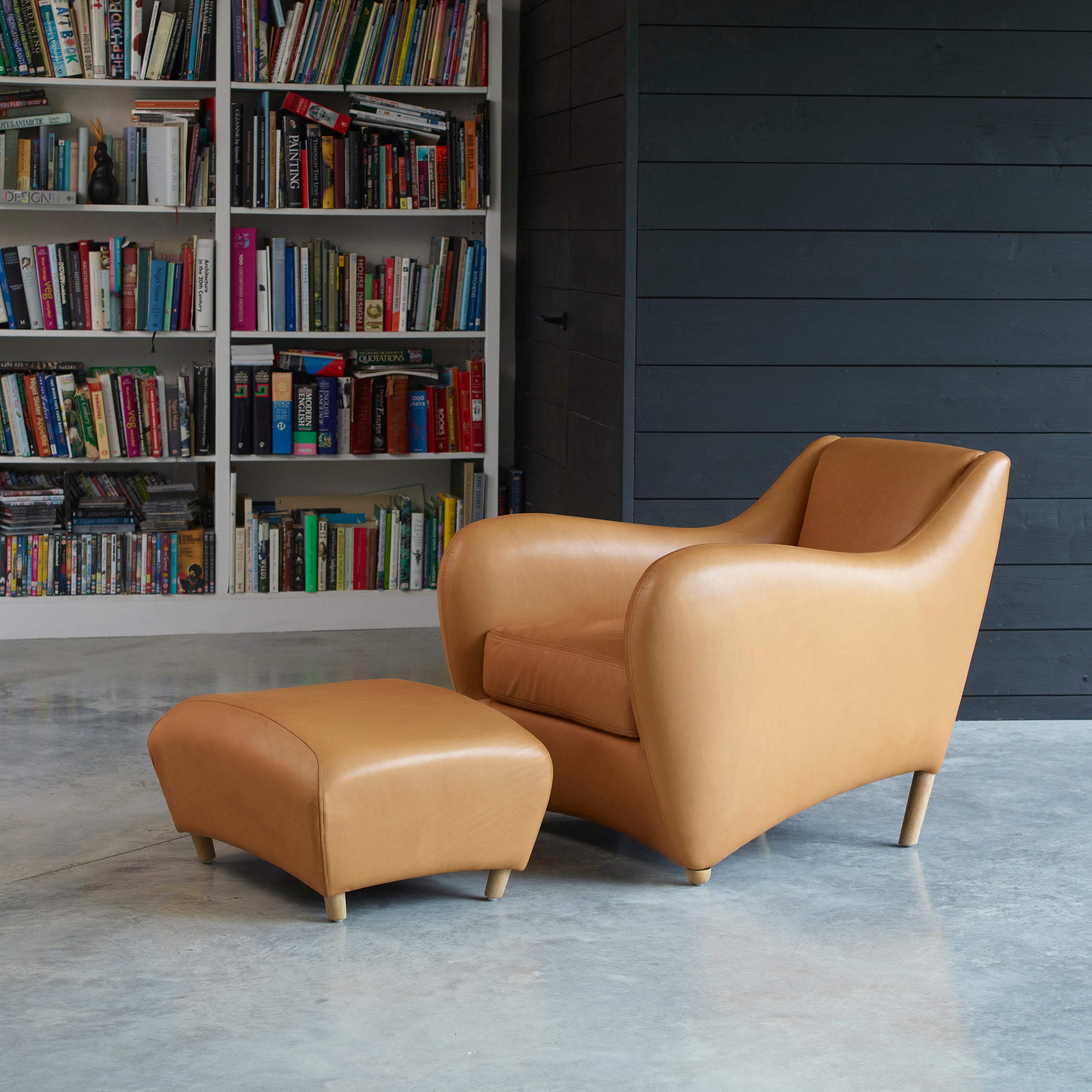 Balzac Armchair + Ottoman