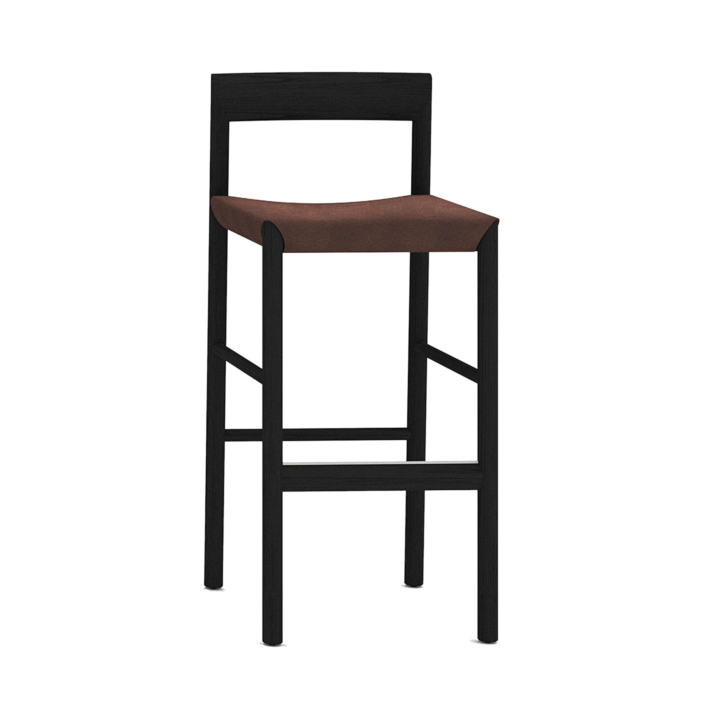 Stax Bar + Counter Stool: Bar + Black Ash