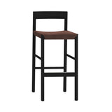 Stax Bar + Counter Stool: Bar + Black Ash