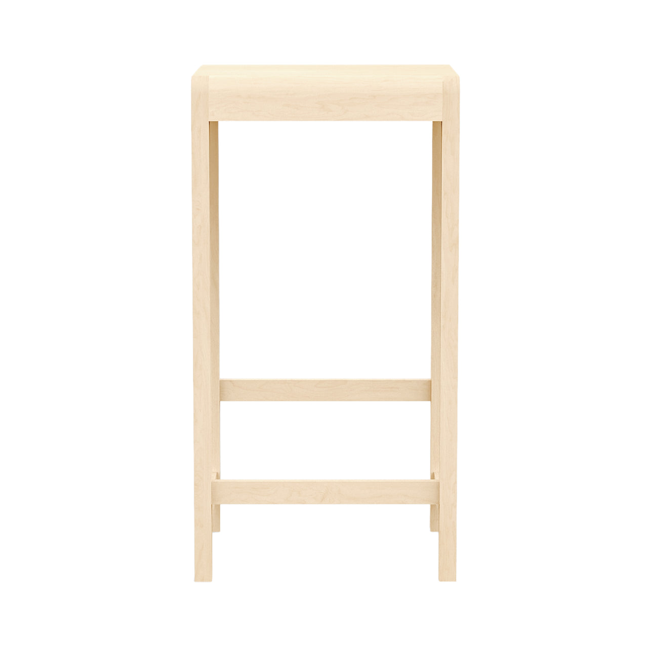 01 Bar + Counter Stool: Bar + Natural Birch