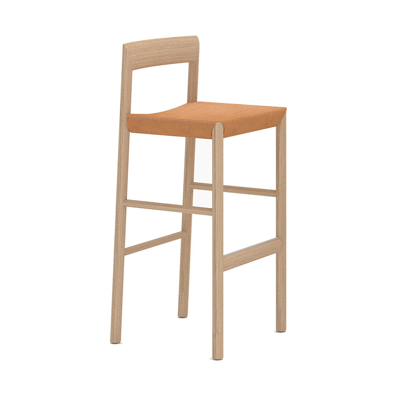 Stax Bar + Counter Stool: Bar + Oak