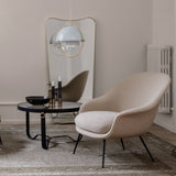 Bat Lounge Chair Low Back: Conic Base + LS