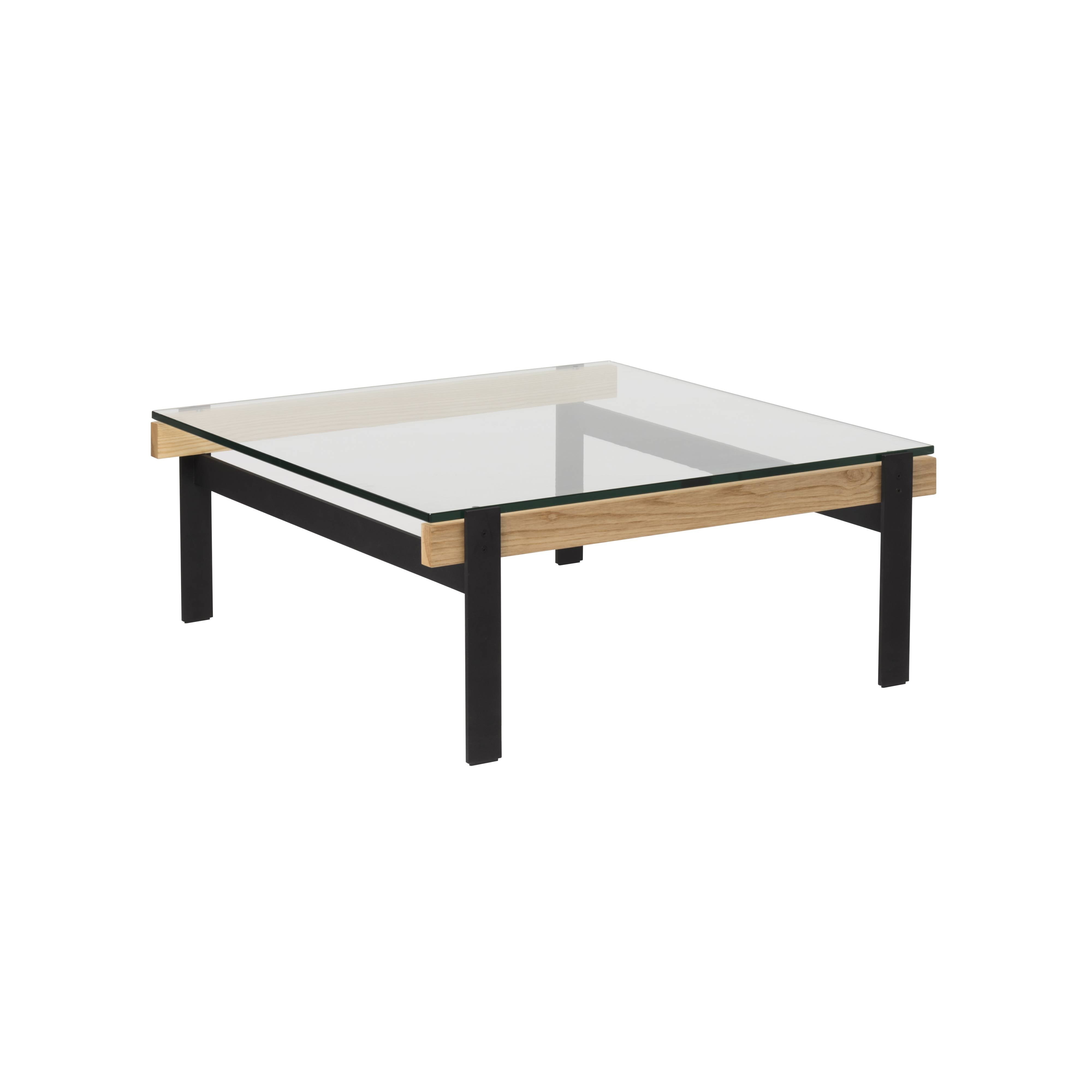 Beam Coffee Table: Square + European Ash