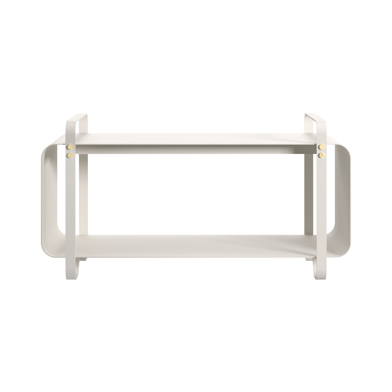 Ninne Outdoor Bench: Blanc