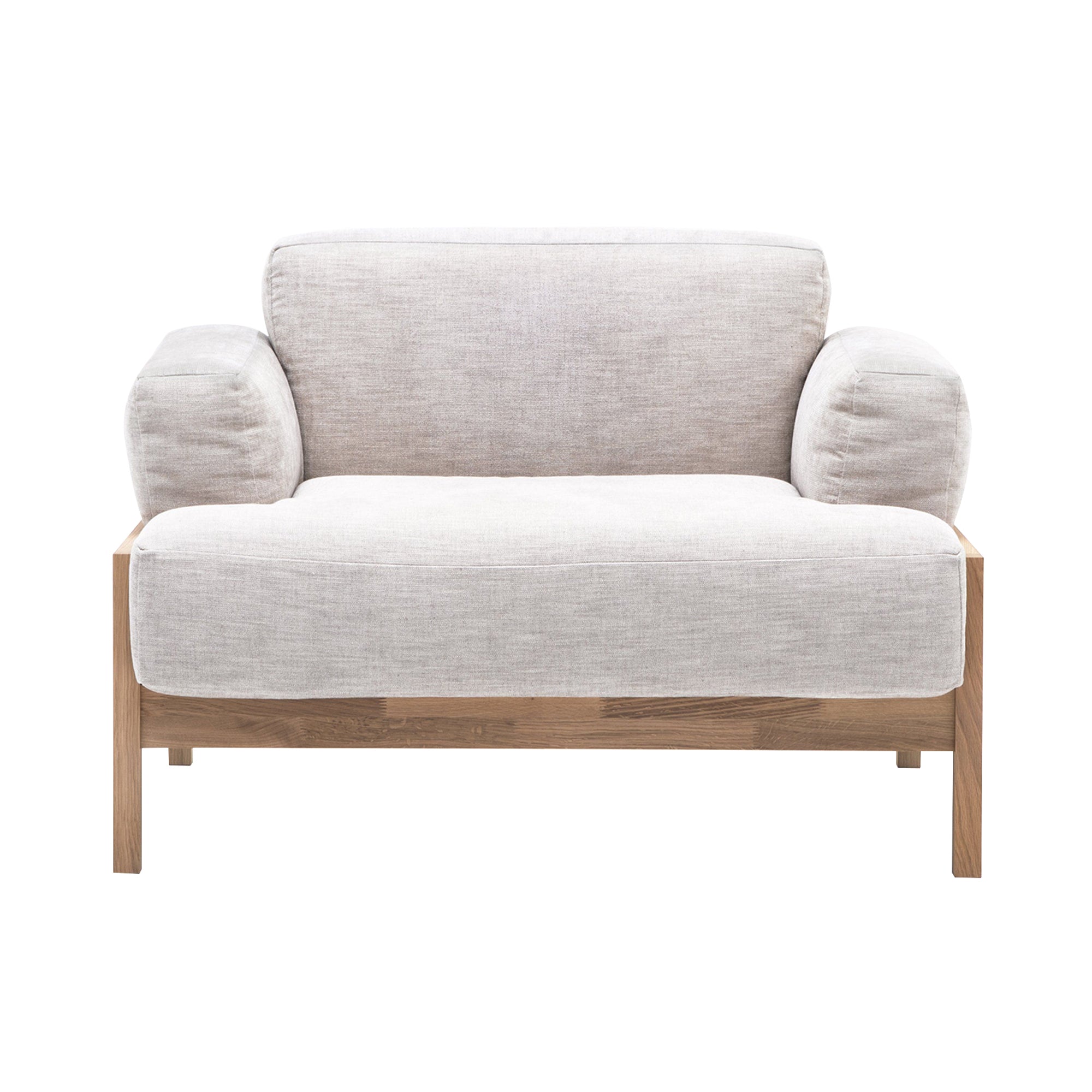 Kinuta Lounge Chair A-S01: Pure Oak