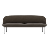 Oslo 3-Seater Sofa: Black