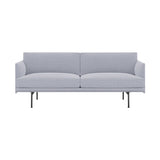 Outline 2-Seater Sofa: Black