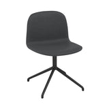 Visu Wide Chair: Swivel Base + Upholstered