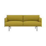 Outline 2-Seater Sofa: Black