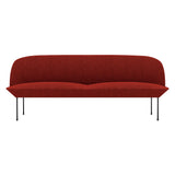 Oslo 3-Seater Sofa: Black