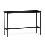 Base High Table: 160 + Black Laminate + Plywood Edge + Black