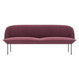 Oslo 3-Seater Sofa: Black