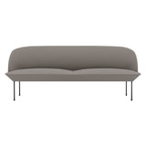 Oslo 3-Seater Sofa: Black