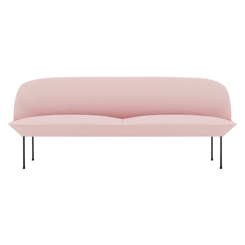 Oslo 3-Seater Sofa: Black