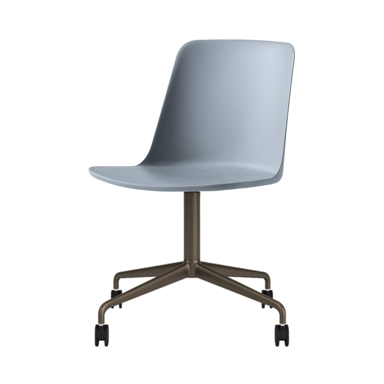 Rely Chair HW21: Light Blue + Bronzed