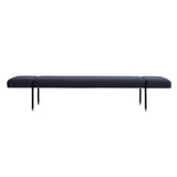 Twig Bench: Rectangular + Black