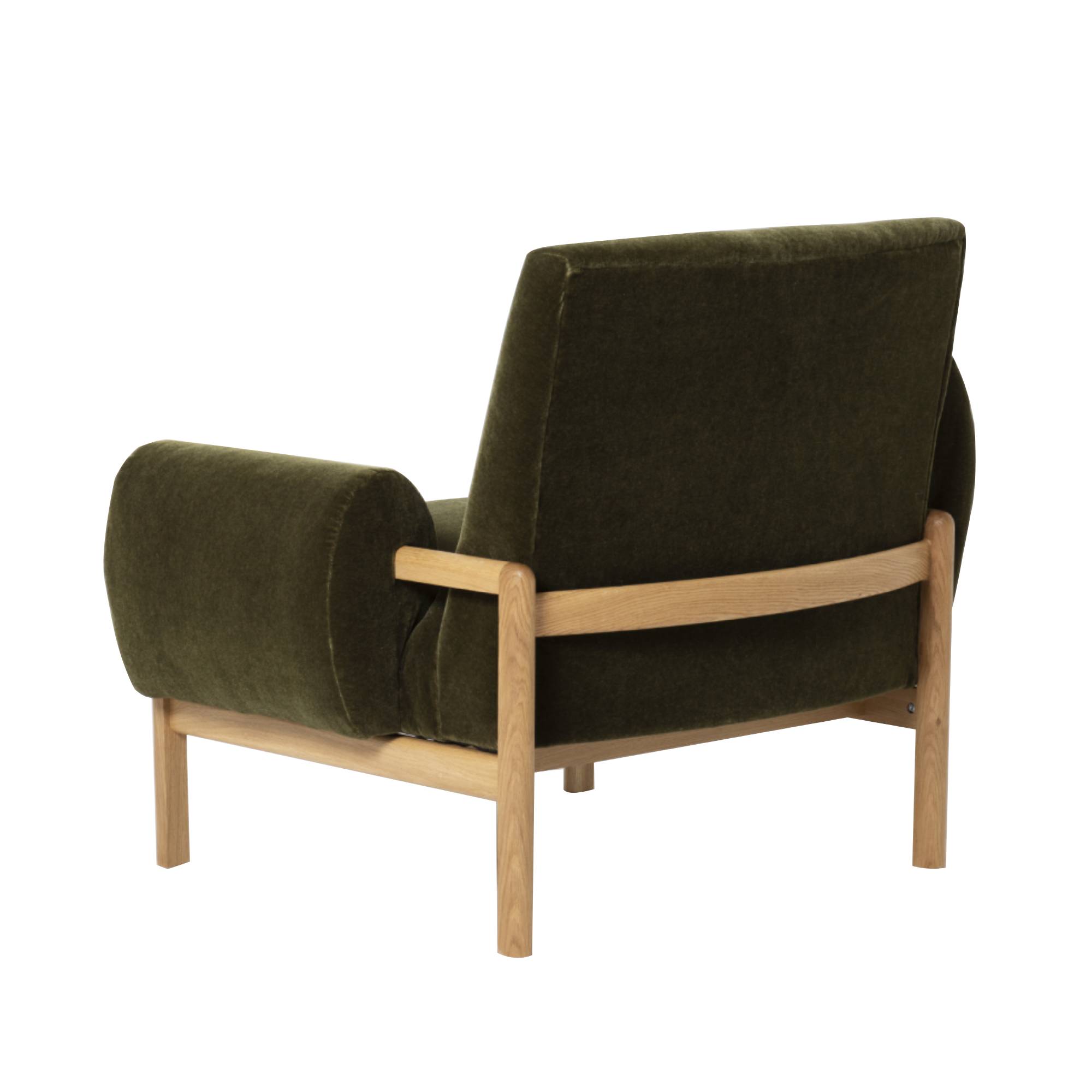 Bruno Armchair: Left Arm