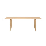 CH011 Coffee Table: Low + Oiled Oak