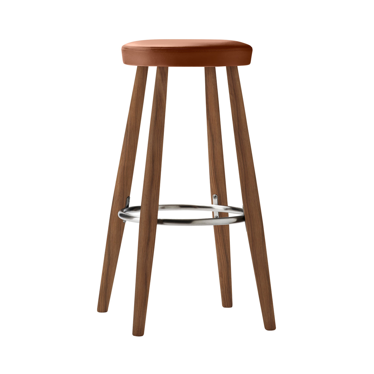 CH56 Bar + CH58 Counter Stool: Bar + Oiled Walnut