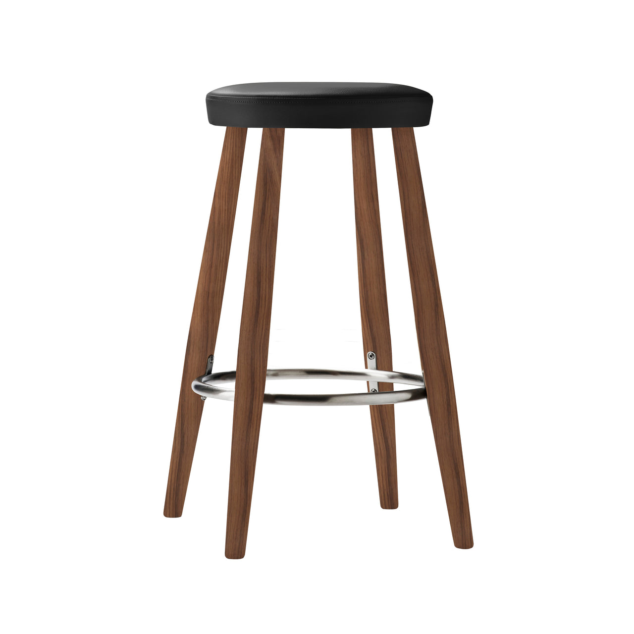 CH56 Bar + CH58 Counter Stool: Counter + Oiled Walnut