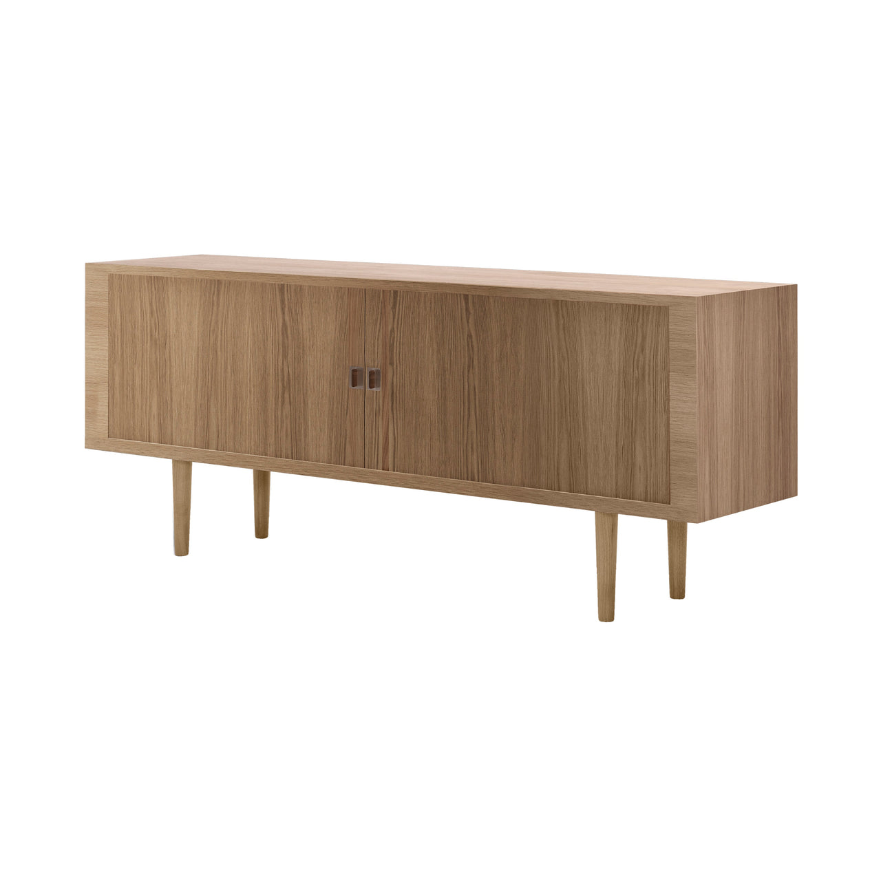 CH825 Credenza: Oiled Oak 