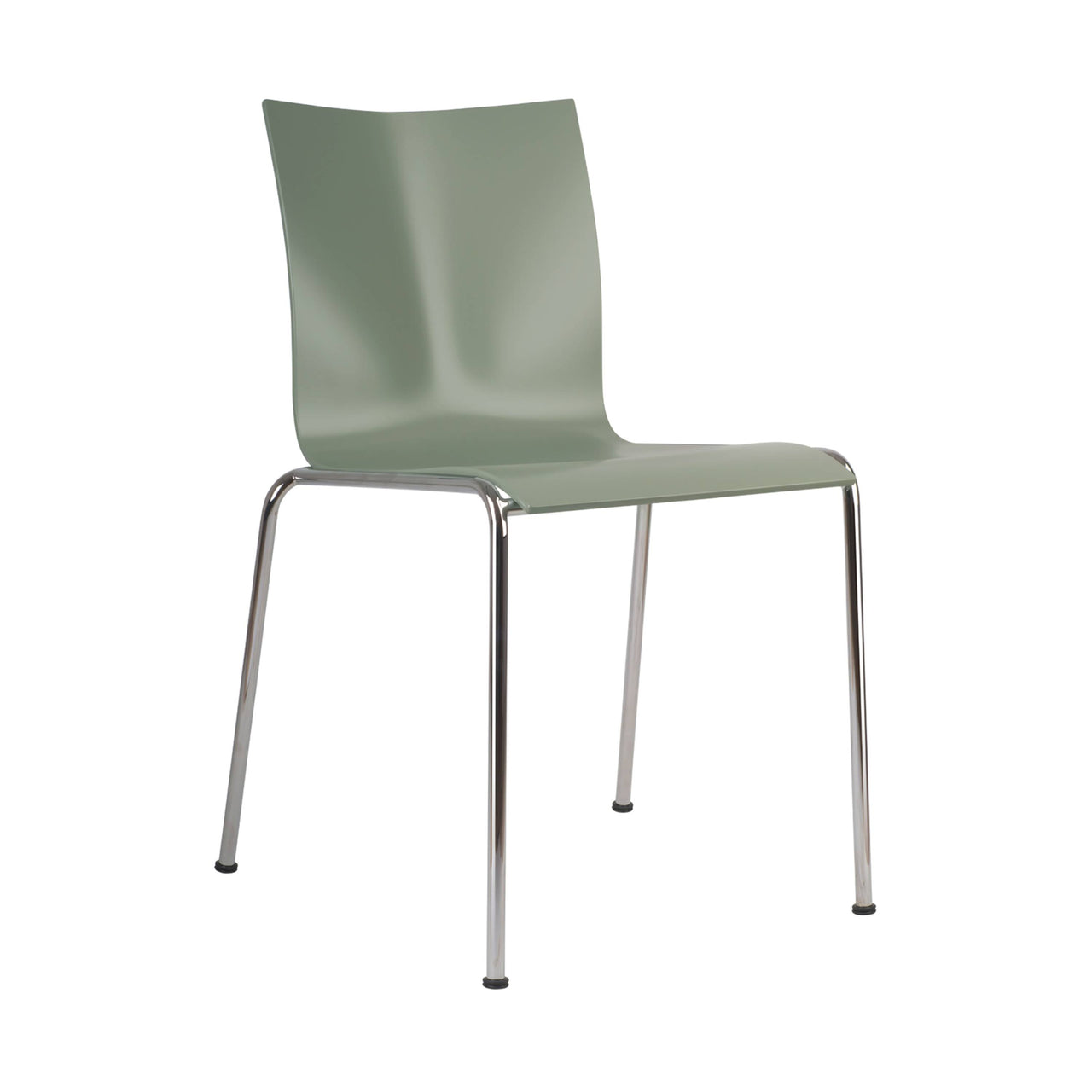 Chairik 101 Chair: Lacquer + Cement Grey