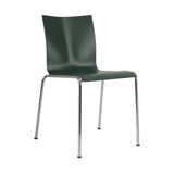 Chairik 101 Chair: Lacquer + Fir Green