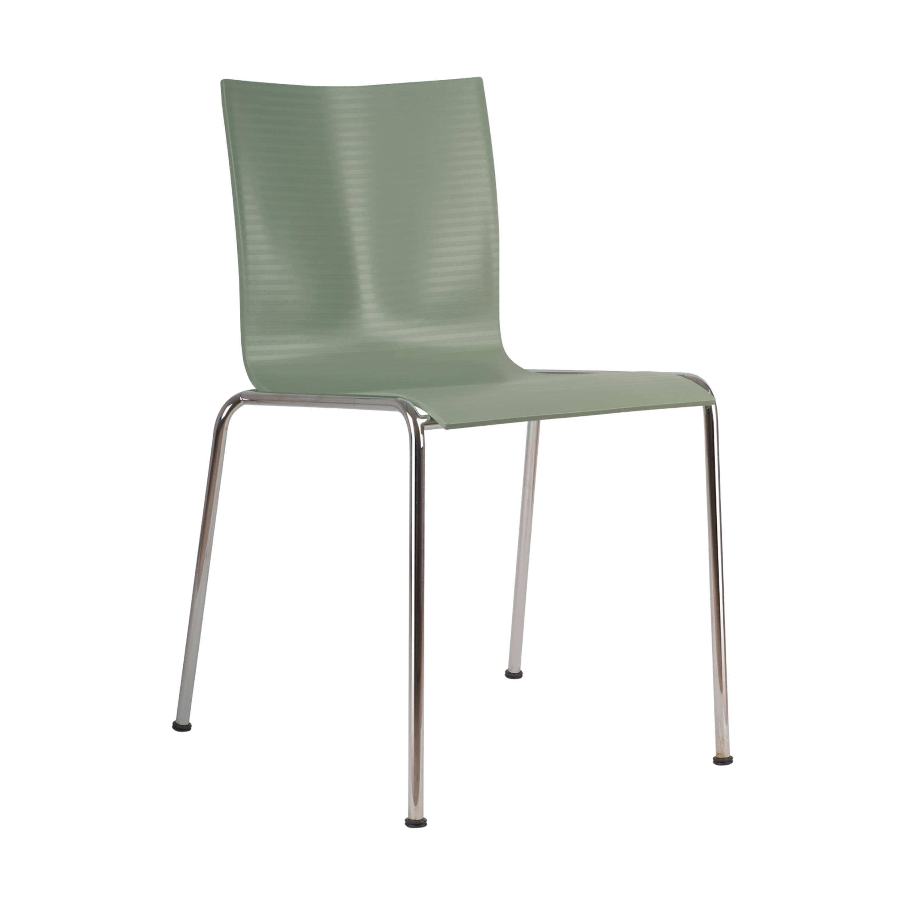 Chairik 101 Chair: Lacquer + Cement Grey