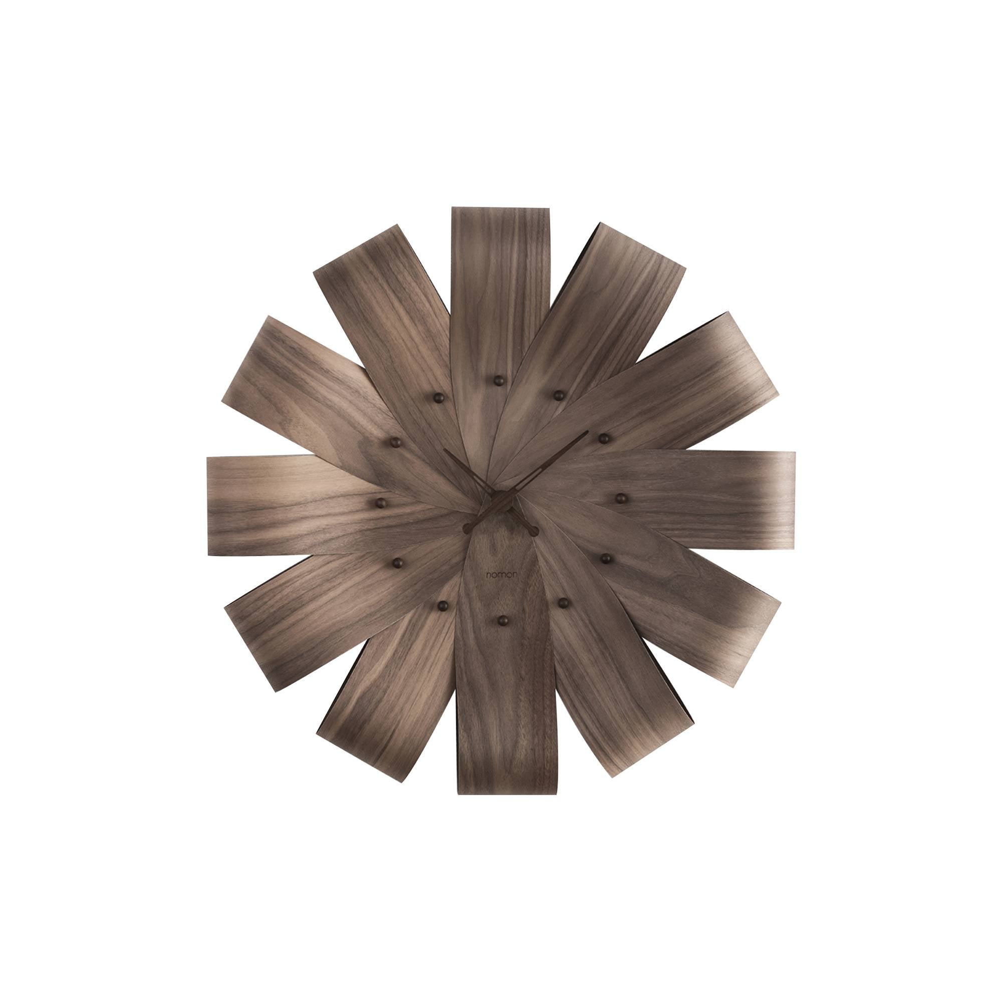 Ciclo Clock: Walnut + Walnut