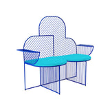 Cloud Bench: Electric Blue + Aruba Seat Pad