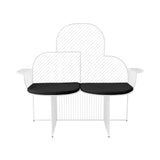 Cloud Bench: White + Black Seat Pad