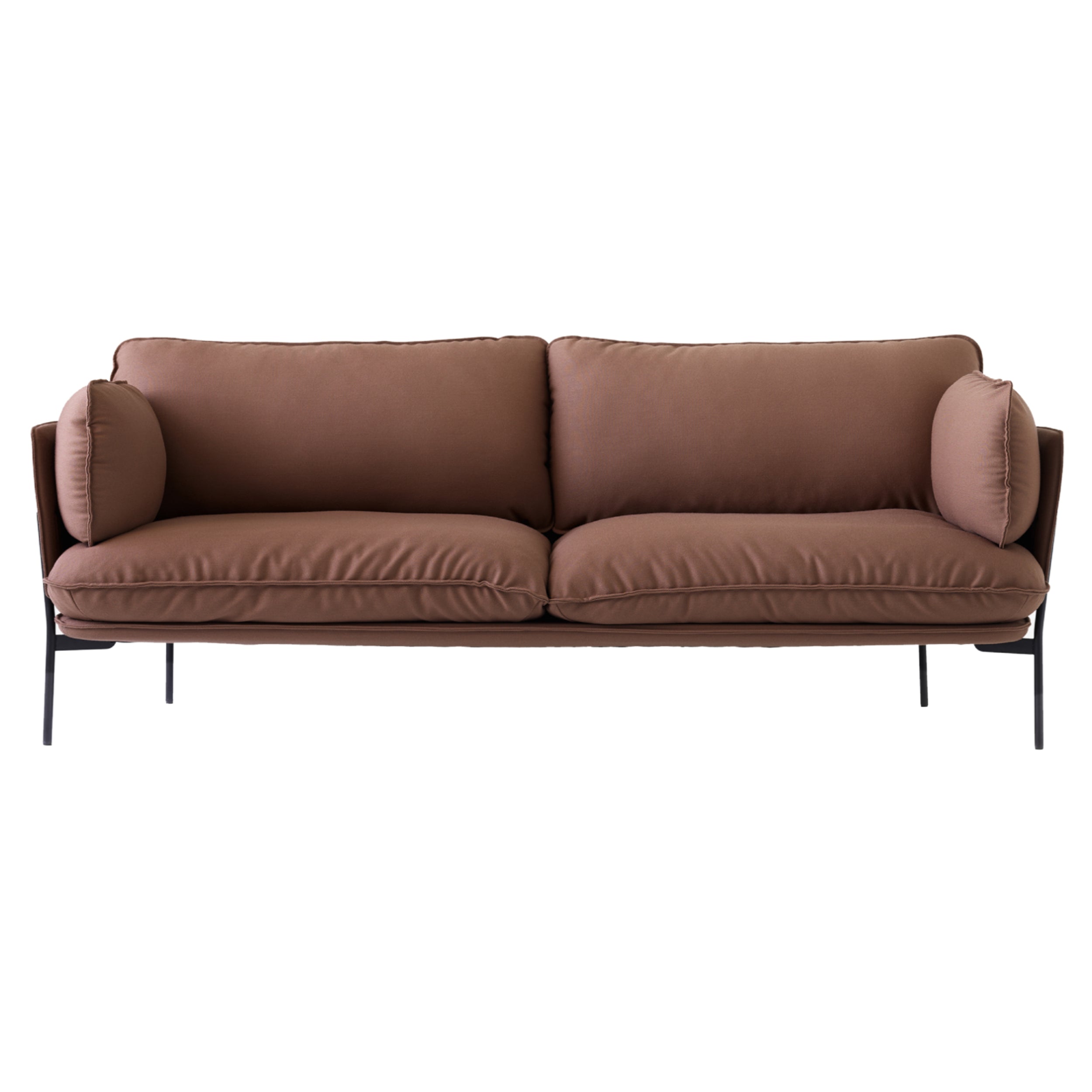 Cloud Sofa LN2 + LN3.2: 3 Seater + Black