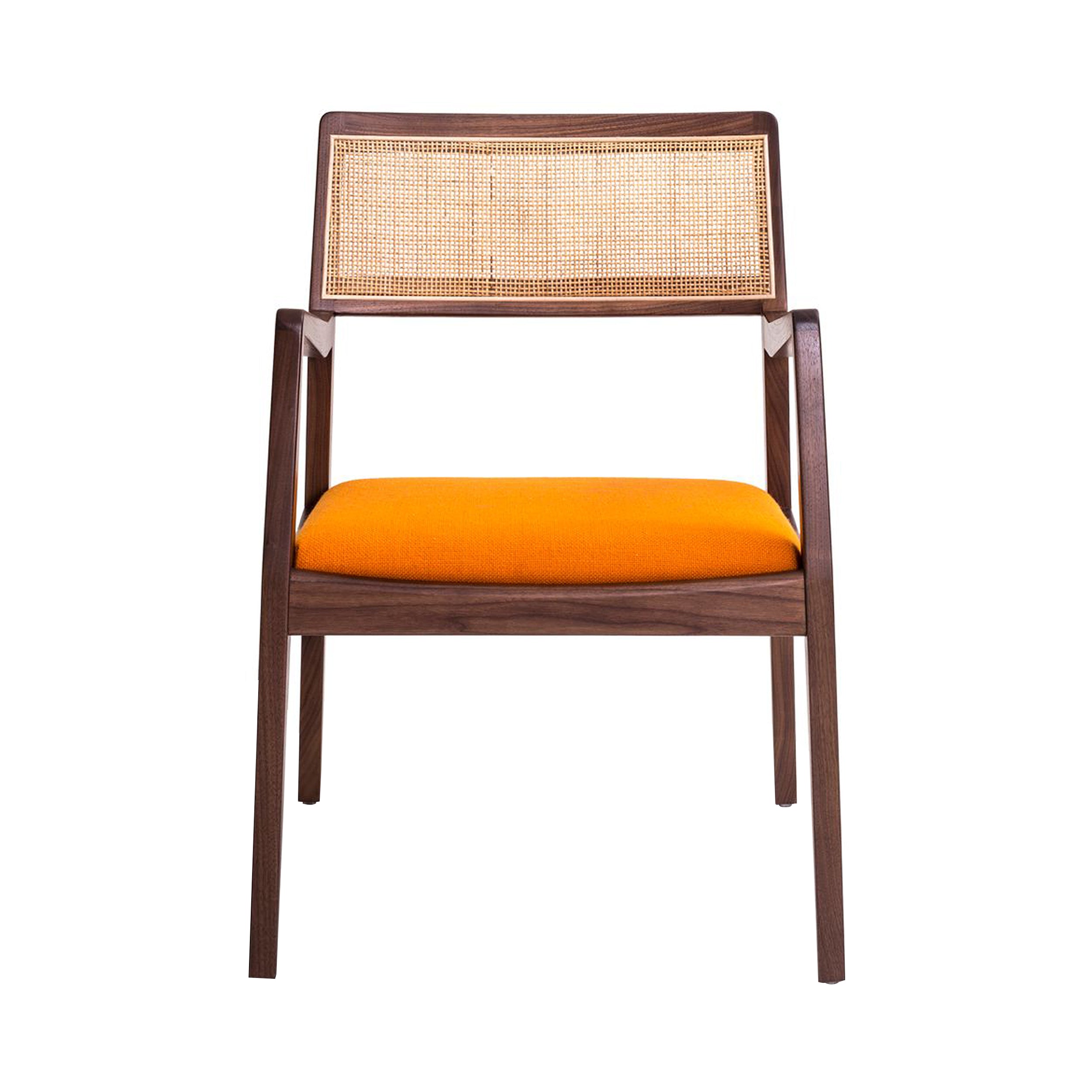 Risom C140 Chair: Natural Walnut