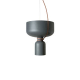 Spotlight Volumes Pendant Light: C+B + Avocado