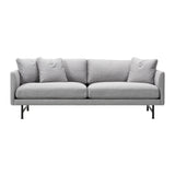 Calmo 2 Seater Sofa: Metal Base + Large - 78.7