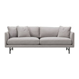 Calmo 2 Seater Sofa: Metal Base + Large - 78.7