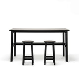 Castor Bar + Counter Stool: LS