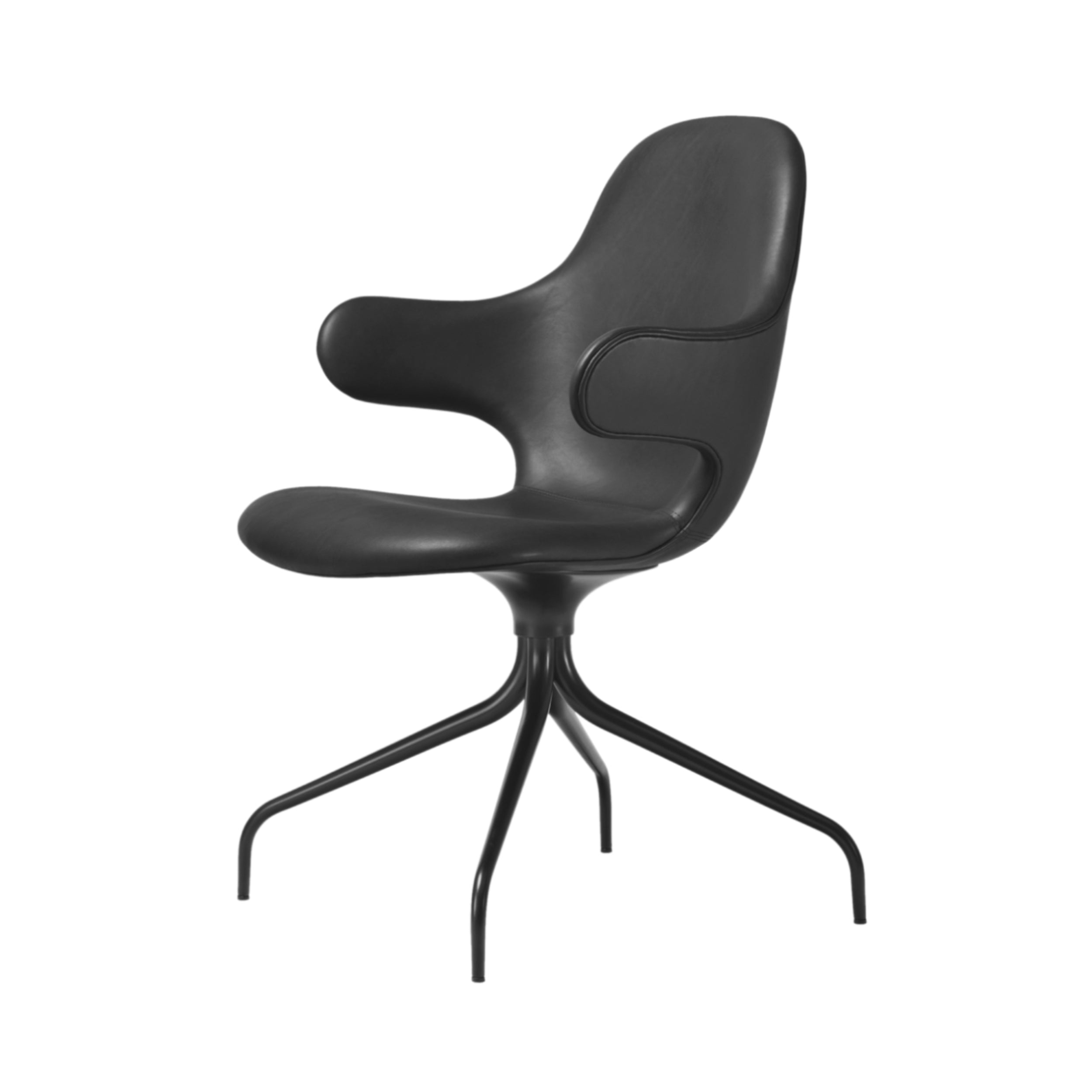 Catch Chair JH2 Swivel Base: Black