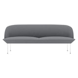 Oslo 3-Seater Sofa: Chrome