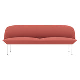 Oslo 3-Seater Sofa: Chrome