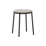 Circa Stool: Upholstered + Stocked: Main Line Flax MLF20