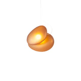 Pebble Pendant Light: A + C + Citrine + Citrine