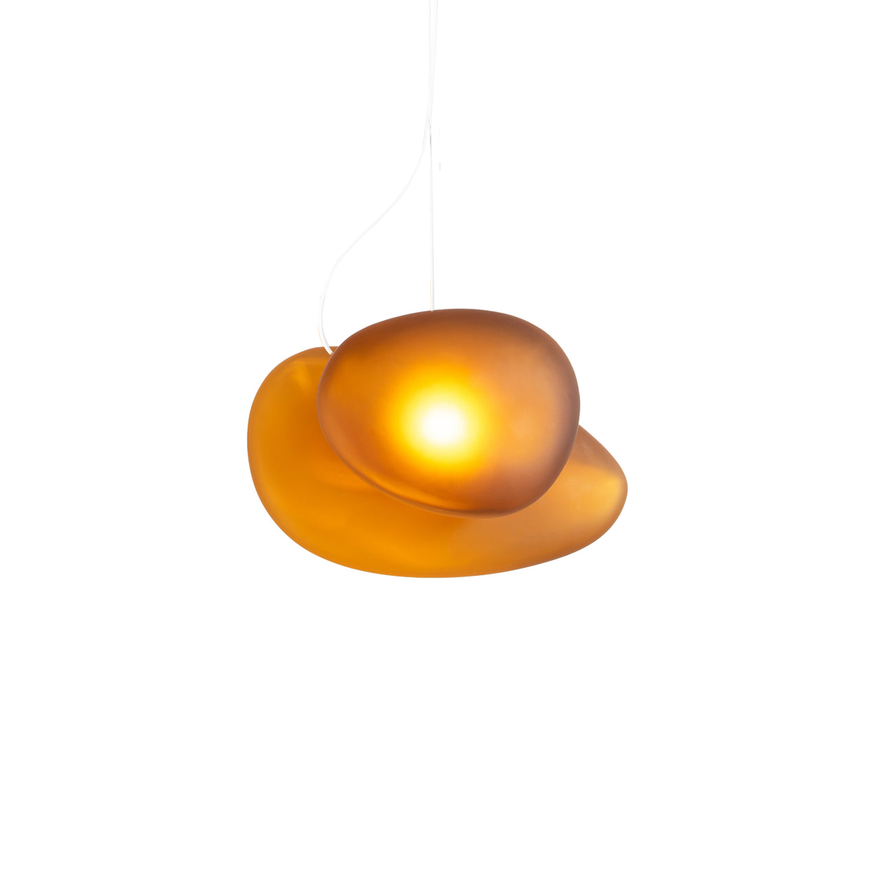 Pebble Pendant Light: B + C + Citrine